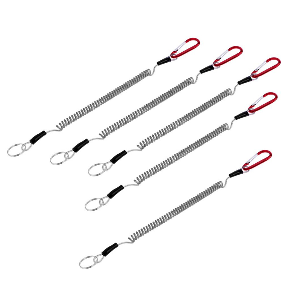 Fishing Lanyard Safety Rope Wire Steel For Securing Pliers, Fish Tool 6902696595874