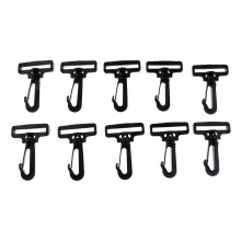 10 Pieces Plastic Swivel Snap Hooks Lobster Clasp for Bag Belts Straps