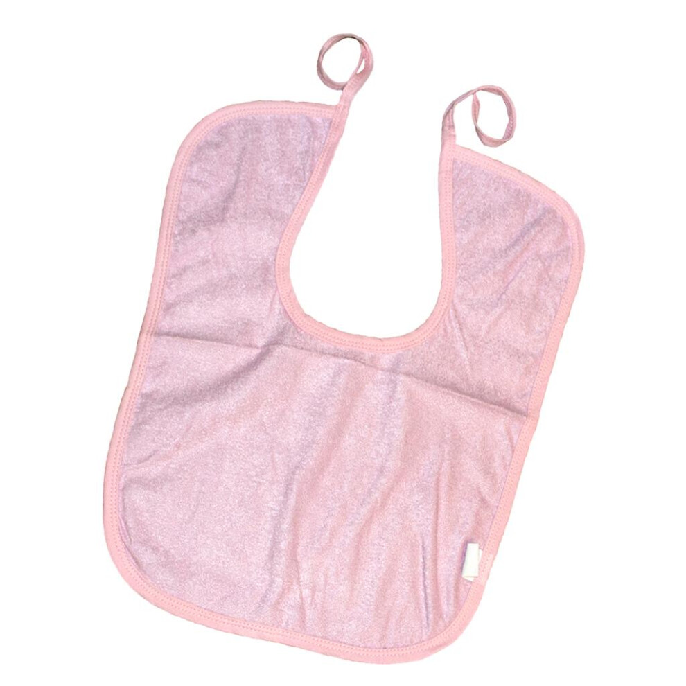Short Adult Disability Bib Mealtime Dining Cloth Protector Apron Water