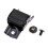 Black Metal Roller Skate Strap Buckle Replacement with Screws and Nuts 2