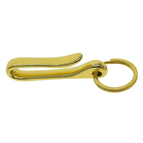 Heavy-Duty Solid Brass Key Ring Clasp Bolt Snap Trigger Hook  for Bags