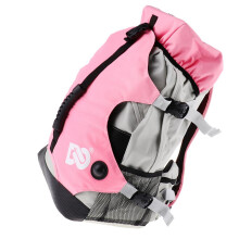 Roller Skates Backpack Sports Ice Skates Storage Bag Pink