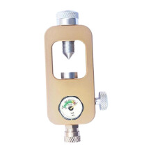 Diving Converter Air Tank Refill Regulator Adapter Golden_Gauge_A