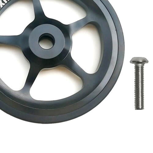 Folding Bicycle Easy Wheel Alloy Bicycle Refit Easywhee for  Black 2