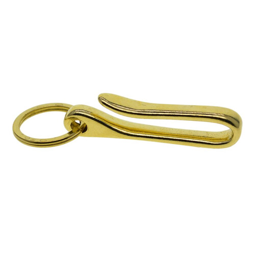Heavy-Duty Solid Brass Key Ring Clasp Bolt Snap Trigger Hook  for Bags 2