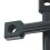 Motorcycle Handlebar Riser Kit 22/25mm Universal for Motocross Black 2 3
