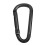 Small Spring Clip Snap Clasp Hook Keyring Karabiner D Shaped 1