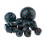 15Pieces Acrylic Multi Side Numeral Dice for Role Play Board Game Blue 1