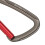 25KN Carabiner 4" Gate Auto Locking Lock Keychain Clasp Gray 3