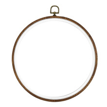 Hand Embroidery Hoop Cross Stitch Bamboo Frame Circle DIY Needlecraft