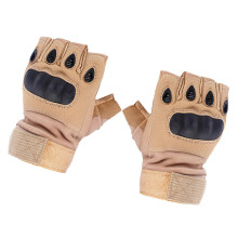 Outdoor Half Finger Gloves Anti-Skid Sport Gloves for Hiking XL Light