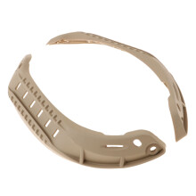 MICH Helmet Accessory Rail Mount Kit Helmet Side Rail Guides Tan