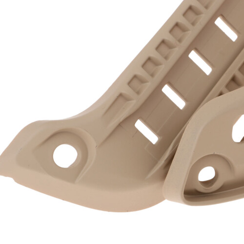 MICH Helmet Accessory Rail Mount Kit Helmet Side Rail Guides Tan 2