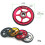 Folding Bicycle Easy Wheel Alloy Bicycle Refit Easywhee for  Black 2