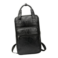 PU Leather Drum Stick Drumsticks Bag Carrying Case Parts Accessory Bla