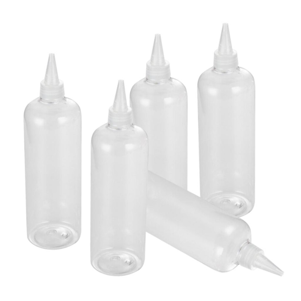Cream 5Pcs 500Ml Empty Hair Dye Applicator Lotion Pigment Paint Bottle