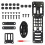 Modular Holster Adapter Platform Belt Quick Locking System Leg Strap K 1