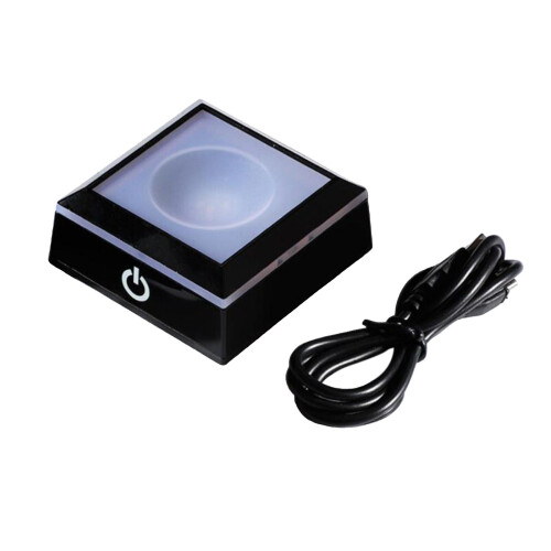 Light Change Base LED Light Base Show Stand Display Plate Home Decor B 1