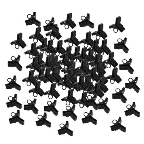 100 Pcs Large Fishing Treble Hooks Case Bonnet Protector Cap Cover Hol 1