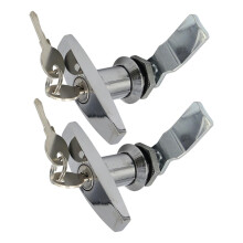 T-Shape Handle Lock with Keys Zinc Alloy Caravan Canopy Locks 2Pcs Si