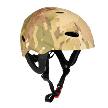 Adjustable Water Sports Safety Helmet Kayak Canoe Hard Cap Army Green