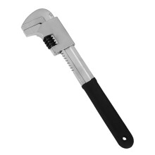 Forged Steel Monkey Wrench Spanner F-Shaped Adjustable Wrench Tool 15