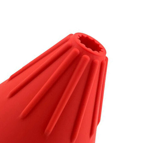 Silicone Coffee Dripper Cone for Home Office Camping RV Red 2
