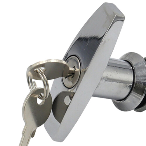 T-Shape Handle Lock with Keys Zinc Alloy Caravan Canopy Locks  2Pcs Si 2