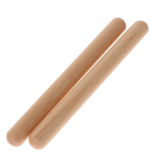 1 Pair Musical Instrument Parts Wood Drum Sticks Drumsticks Music Toys