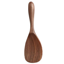 Black Walnut Wooden Serving Spoon Ladle Scoop for Mixing Stirring Soup