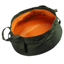 Outdoor Foldable Basin Travel Hiking Camping Picnic Water Bucket Orang