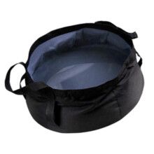 Outdoor Foldable Basin Travel Hiking Camping Picnic Water Bucket Navy