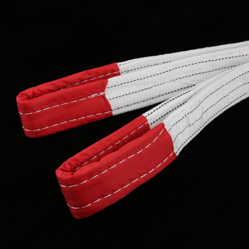 Flat Lifting Sling Towing Pulling Strap Rope Synthetic Fibre 5 Tonne 2