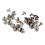 6mm Binding Screws Posts Chicago screws Interscrew Scrapbooking Silver 1