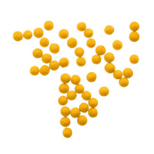 30pcs Pop Up Boilies Floating Ball Beads Pellet Carp Fishing Baits Yel