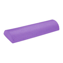 Foam Roller Half Round Massage Yoga Pilates Fitness Balance Yoga Purpl