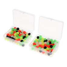 200pcs Fishing Beads Carp Fishing Rigs Making Beads Terminal Tackle 8m