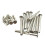 10 Sets Posts Binding Screwback Rivets for Scrapbook Booking Binding 1 2