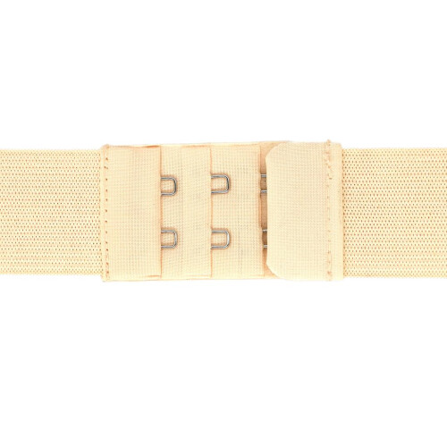 Bra Extender Womens Bra Back Extension 2 Hook 3 Rows Band Straps Beige 2