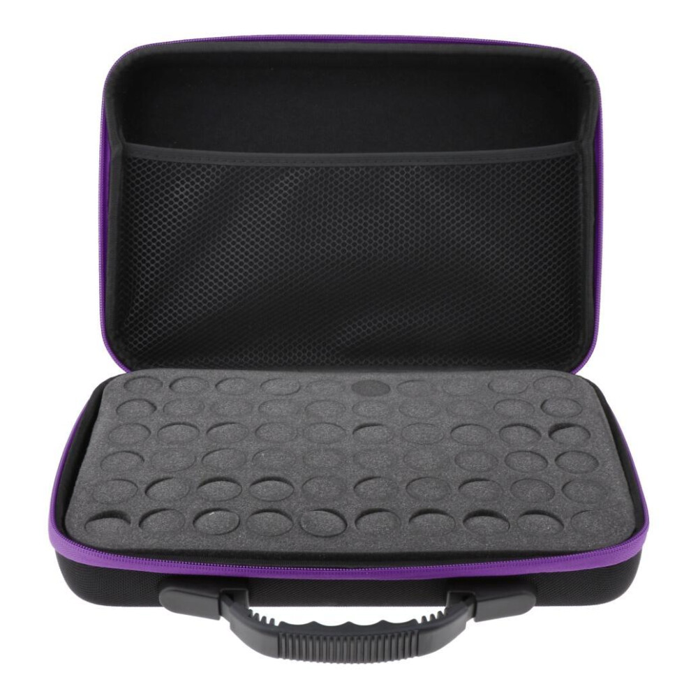 60 Bottles Essential Oil Carry Case 5ML~15ML Holder Storage Hand Bag P