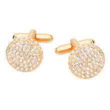 Crystal Rhinestone Cufflinks Men's Business Wild Cuff Studs Diamond Se