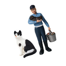 Farm Animals Figures Toy Learning Toys Model Figurines for Toddler E