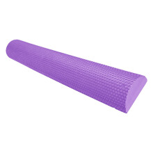 Foam Roller Half Round Massage Yoga Pilates Fitness Balance Yoga Purpl