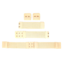 Bra Extender Womens Bra Back Extension 2 Hook 3 Rows Band Straps Beige