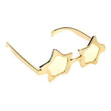 Glitter Golden Five-point Star Sunglasses Novelty Party Eye Glasses Co
