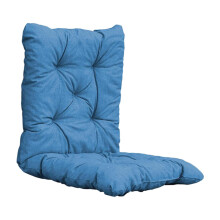 Lounge Chair Cushion Tufted Soft Outdoor Rocking Seat Chaise Pad Blue
