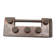 Alloy Puzzle Box Lock Toys IQ Mind Brain Teaser Game Locks Antique Loc