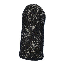 Portable Finger Sleeve Sweat Proof Gaming Finger Gloves Silver Fiber B