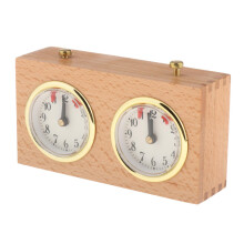 1pc Competition Game Analog Chess Clock Timer Gift for Board Games Clo