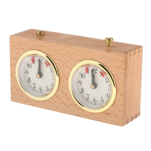 1pc Competition Game Analog Chess Clock Timer Gift for Board Games Clo